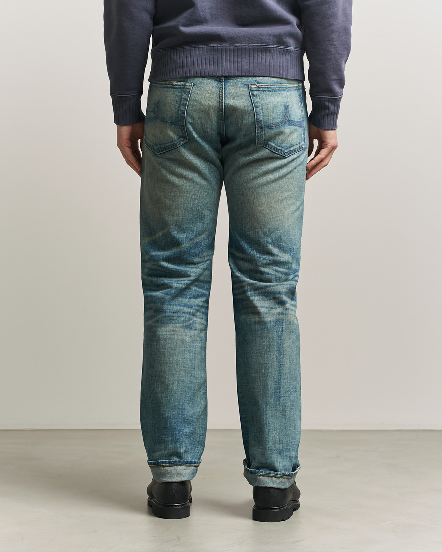 Mies | Farkut | RRL | Straight Fit 5-Pocket Denim Milner Wash