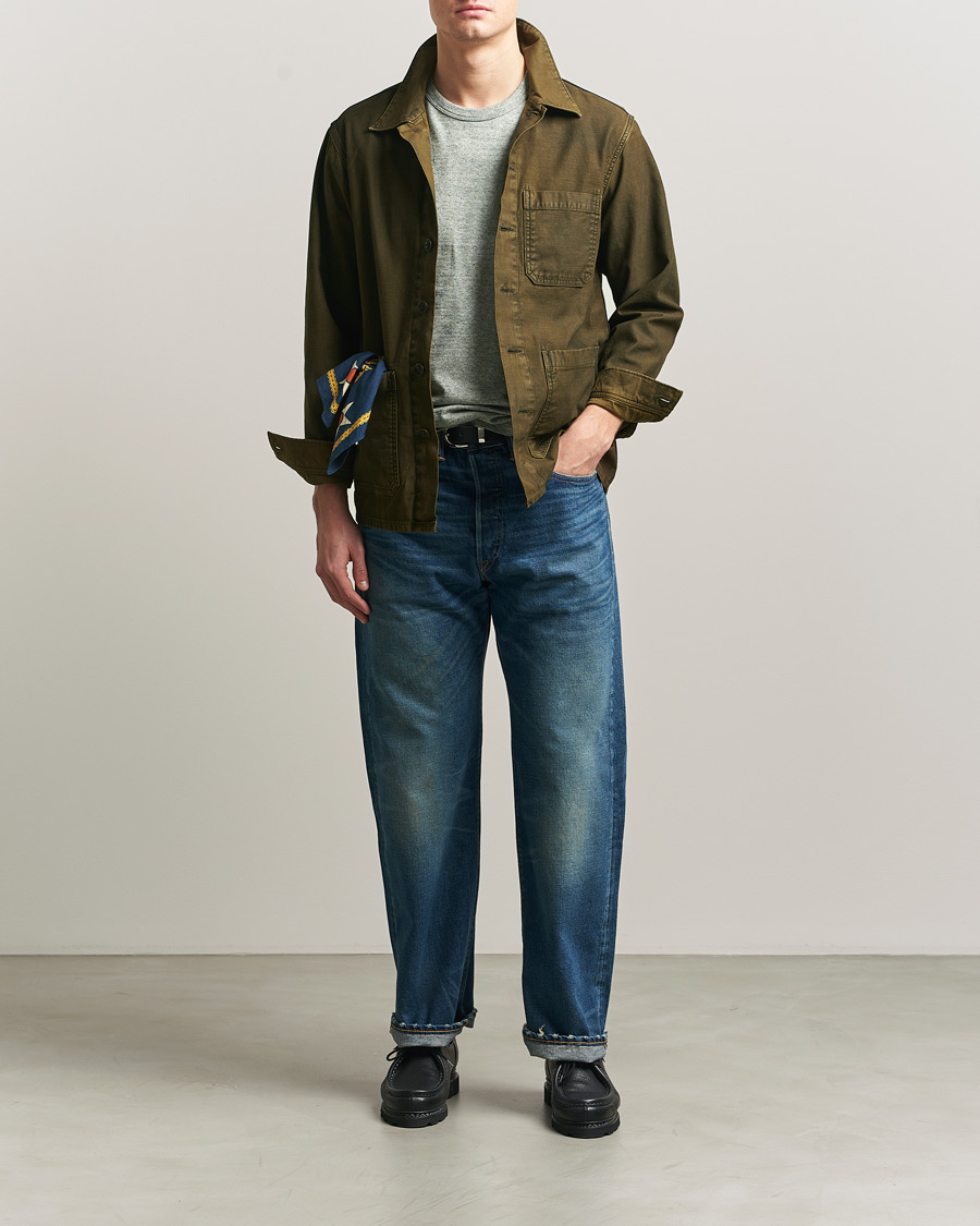Mies | Farkut | RRL | Vintage Fit 5-Pocket Denim Grandfalls Wash