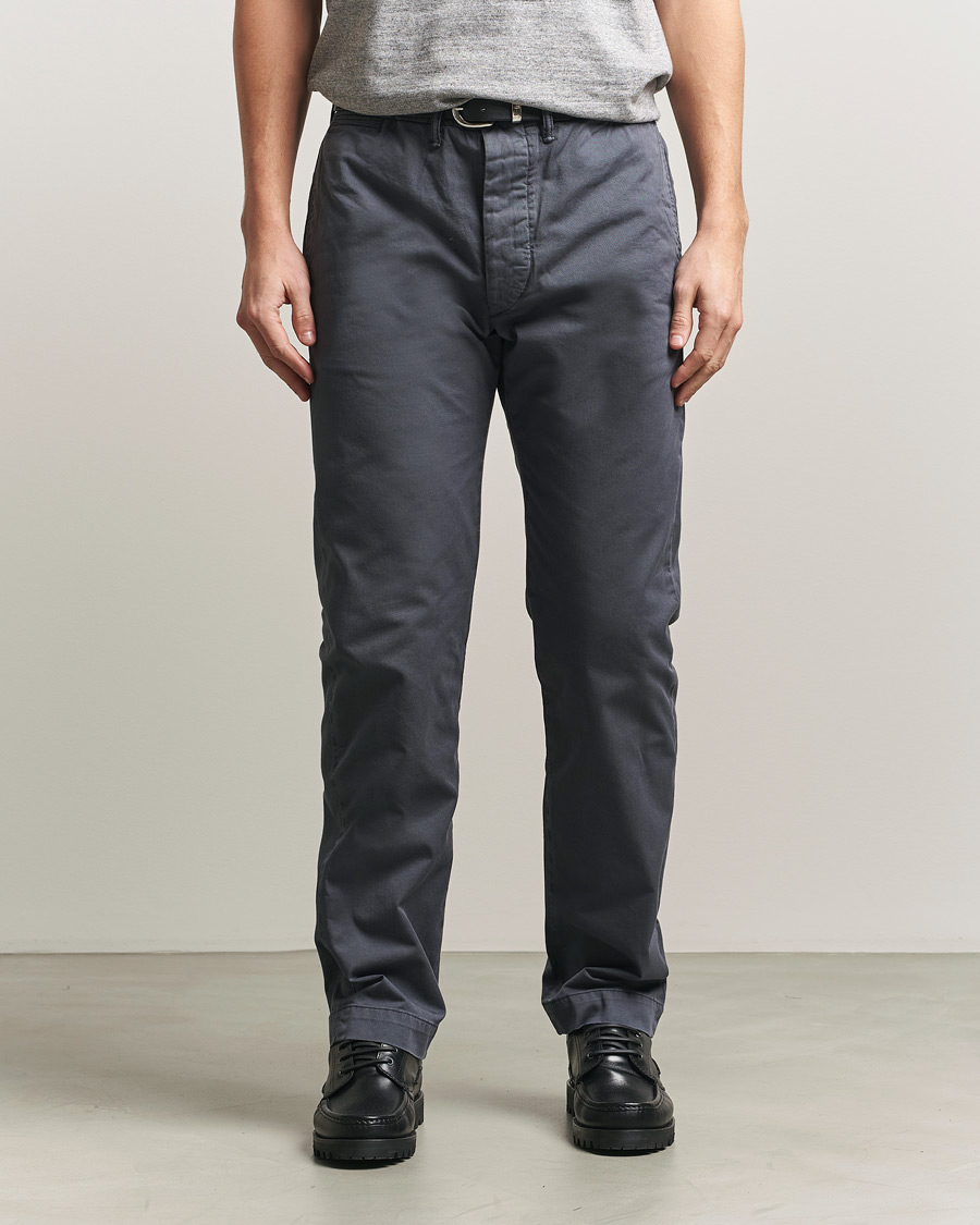Mies | Housut | RRL | Officers Flat Pants Navy
