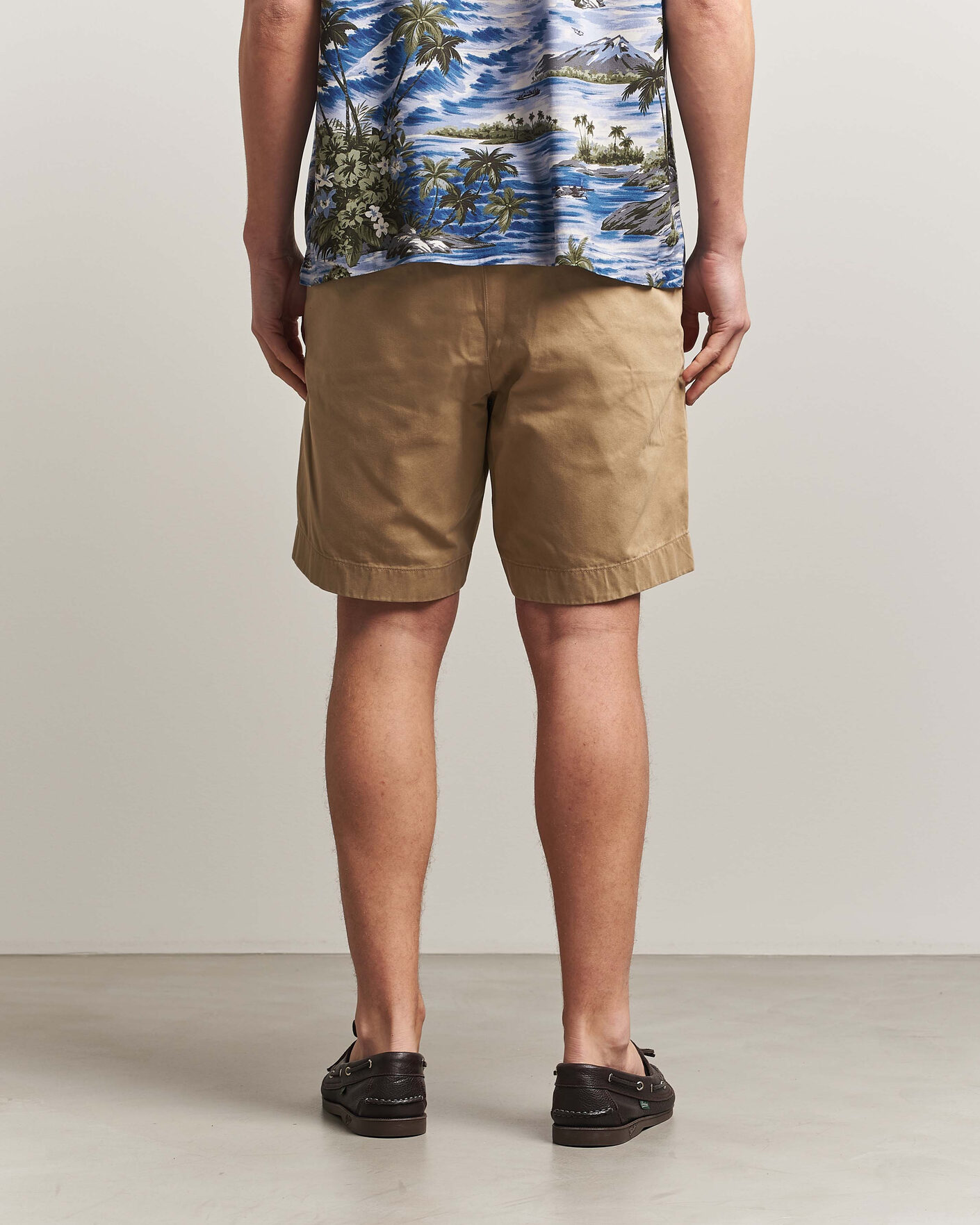 Mies | Shortsit | RRL | Officers Flat Shorts New Military Khaki