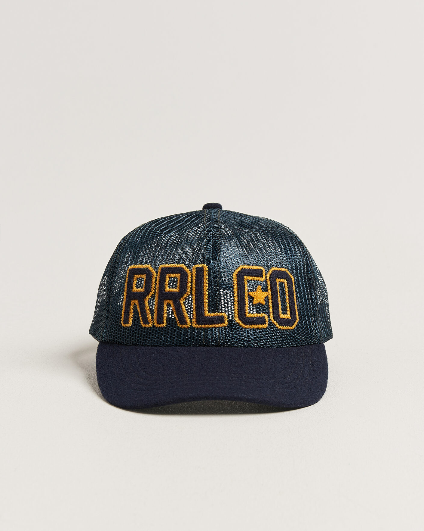 Mies | Päähineet | RRL | Mesh Trucker Cap Navy