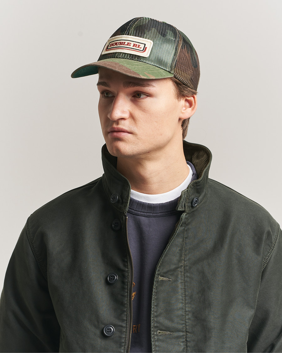 Mies | Päähineet | RRL | Ball Cap Woodland Camo