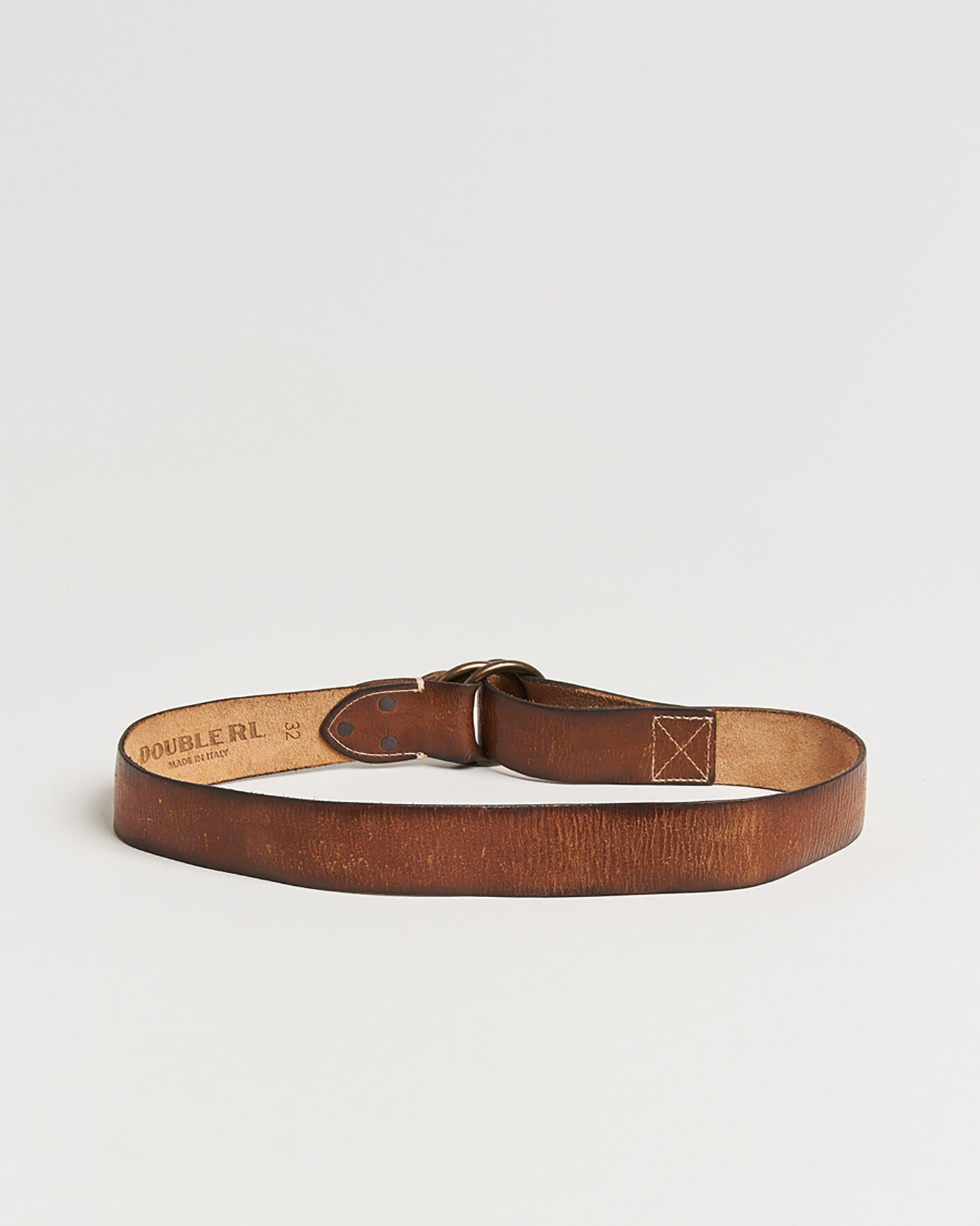 Mies | Vyöt | RRL | Ring Belt Vintage Brown