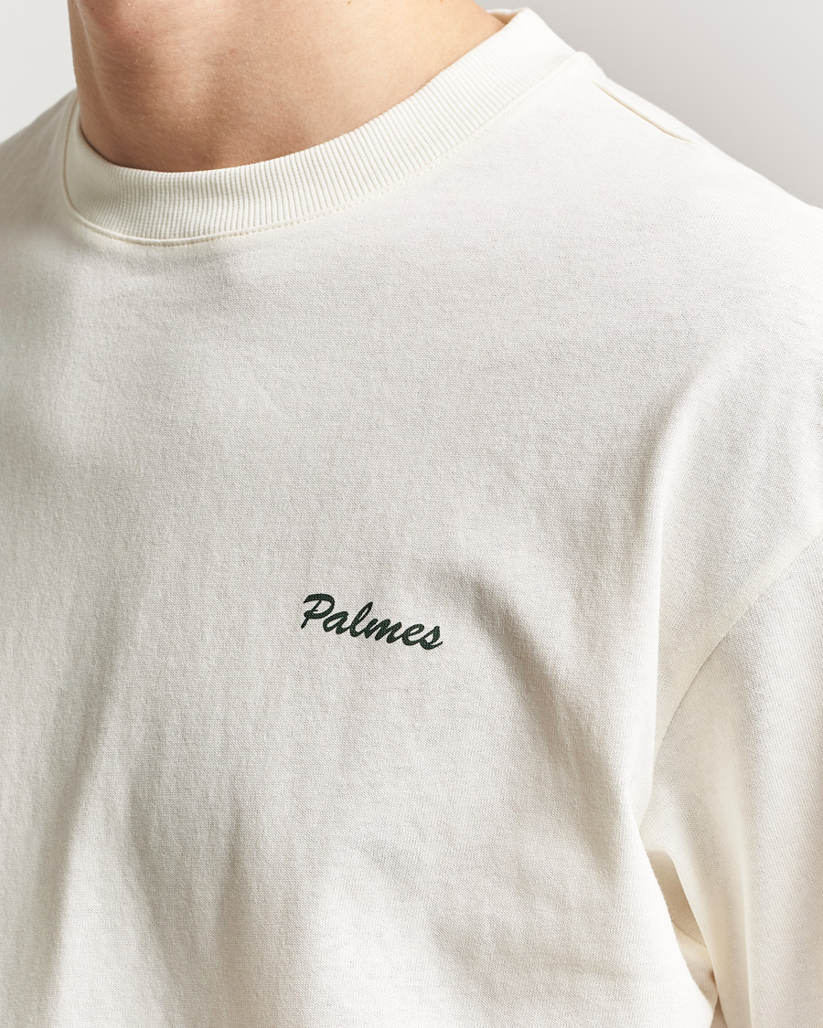 Mies | T-paidat | Palmes | Stitch T-Shirt Off White