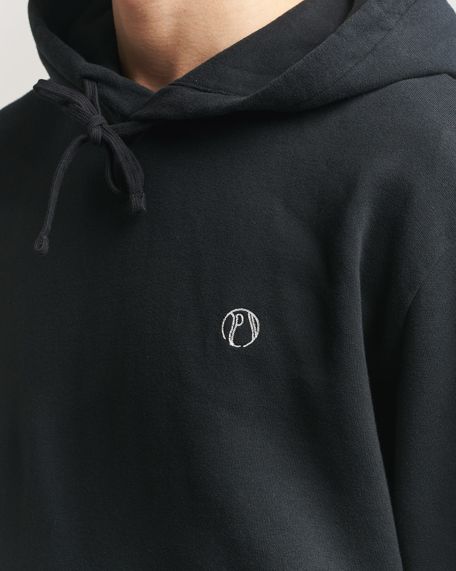 Mies | Puserot | Palmes | Stitch Hooded Sweatshirt Black