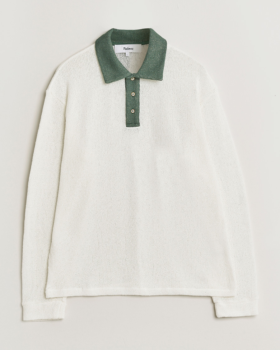 Mies | Puserot | Palmes | Knitted Rugby Off White
