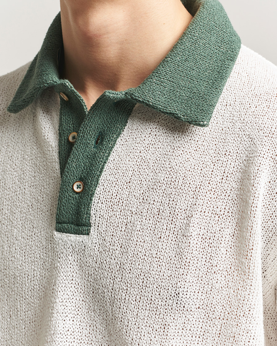 Mies | Puserot | Palmes | Knitted Rugby Off White