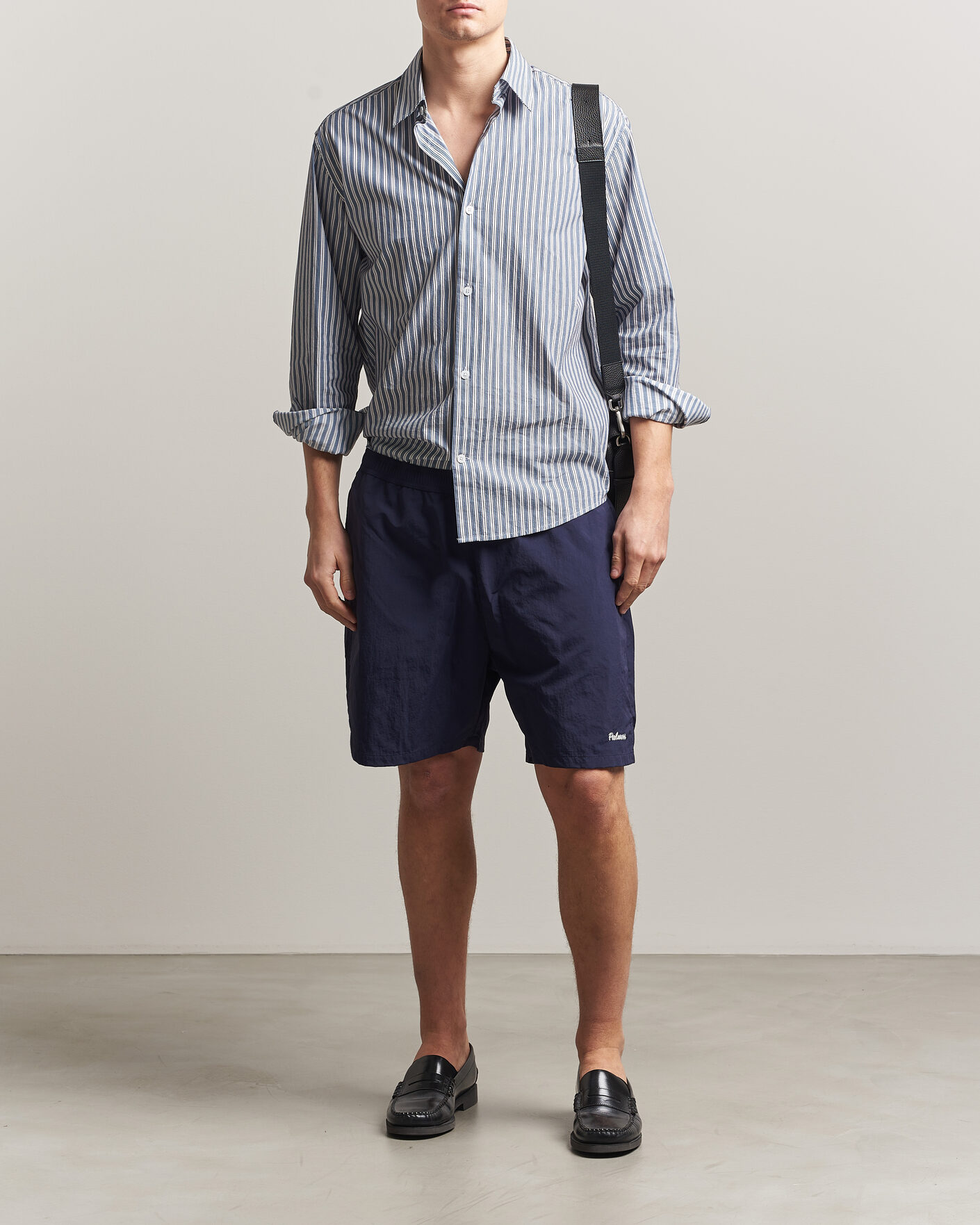 Mies | Shortsit | Palmes | Stitch Tennis Shorts Navy