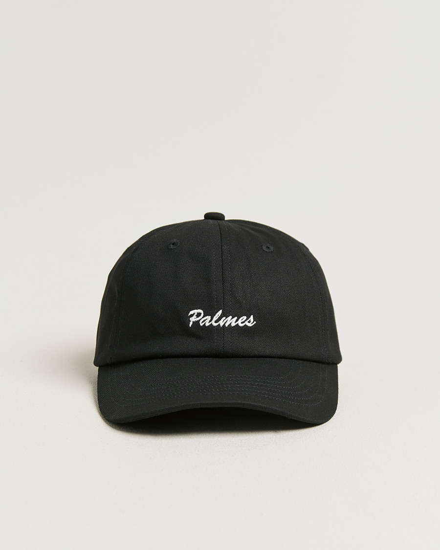 Mies | Päähineet | Palmes | Stitch 6-Panel Cap Black
