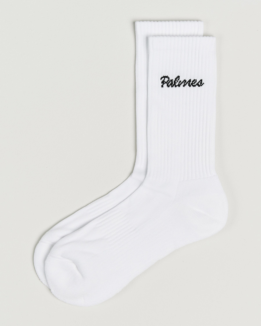 Mies | Alusvaatteet | Palmes | 2-Pack Stitch Socks White