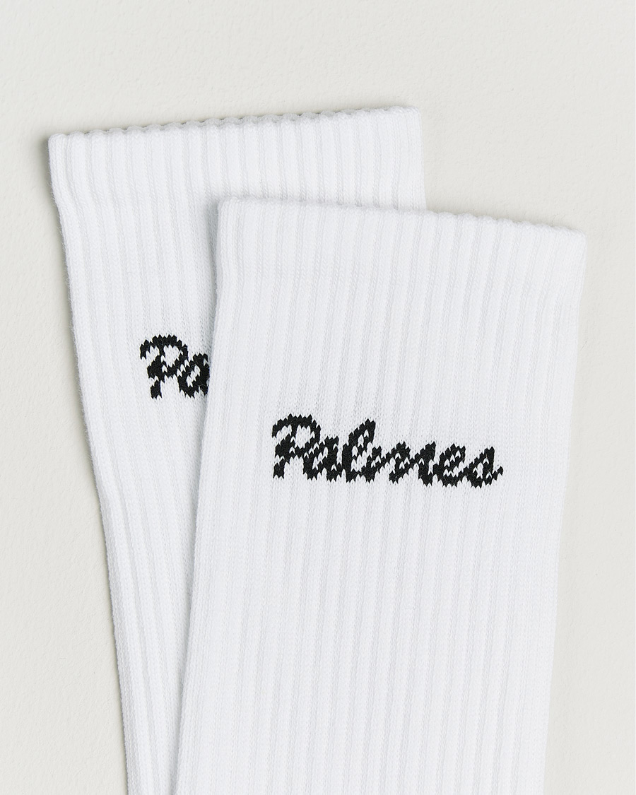 Mies | Alusvaatteet | Palmes | 2-Pack Stitch Socks White