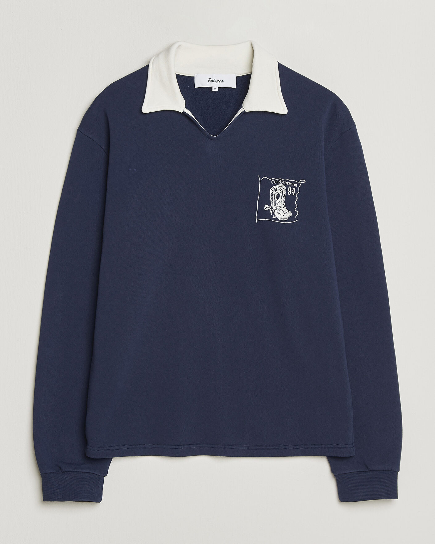 Mies | Puserot | Palmes | Boot Open Rugby Shirt Navy