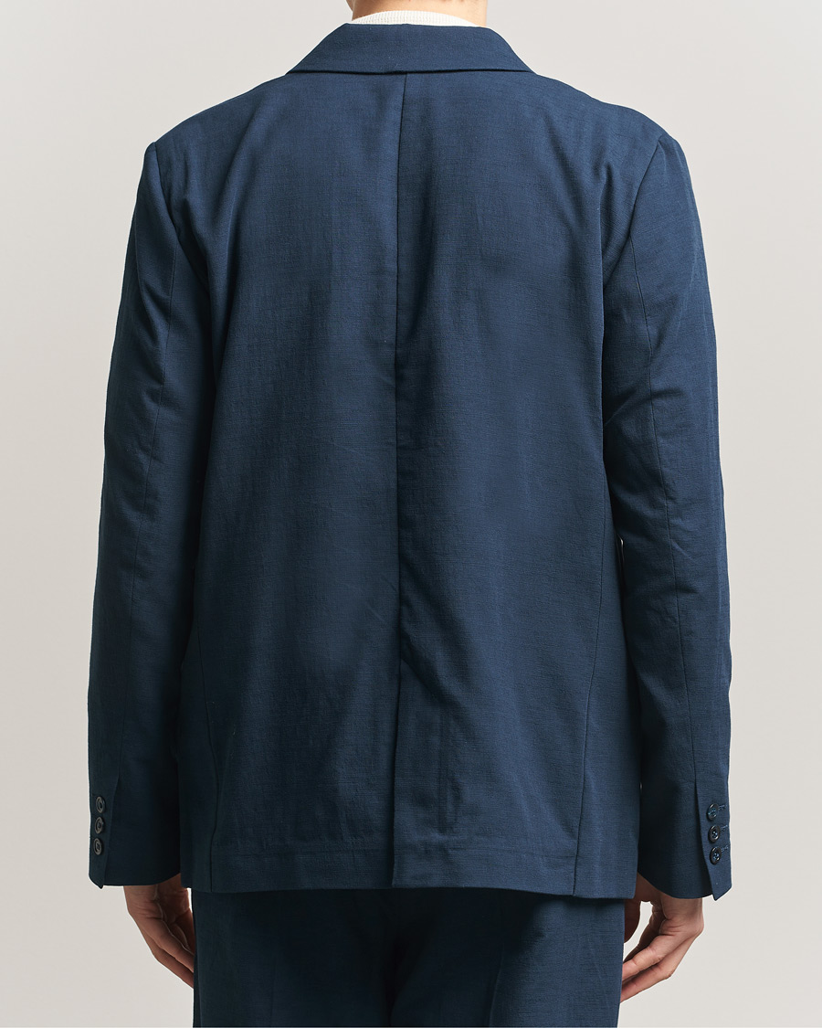 Mies | Pikkutakit | Palmes | Single Breasted Cotton Blazer Navy