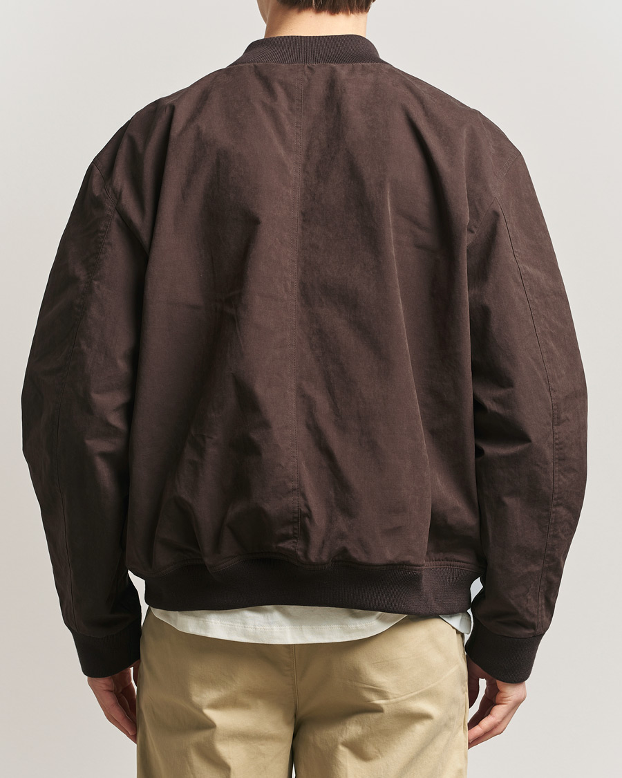 Mies | Takit | Palmes | Waxed Cotton Jacket Brown
