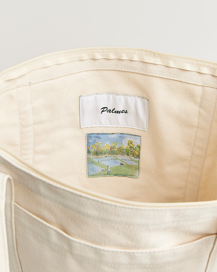 Mies | Laukut | Palmes | Sunshine Zip Tote Bag Off White