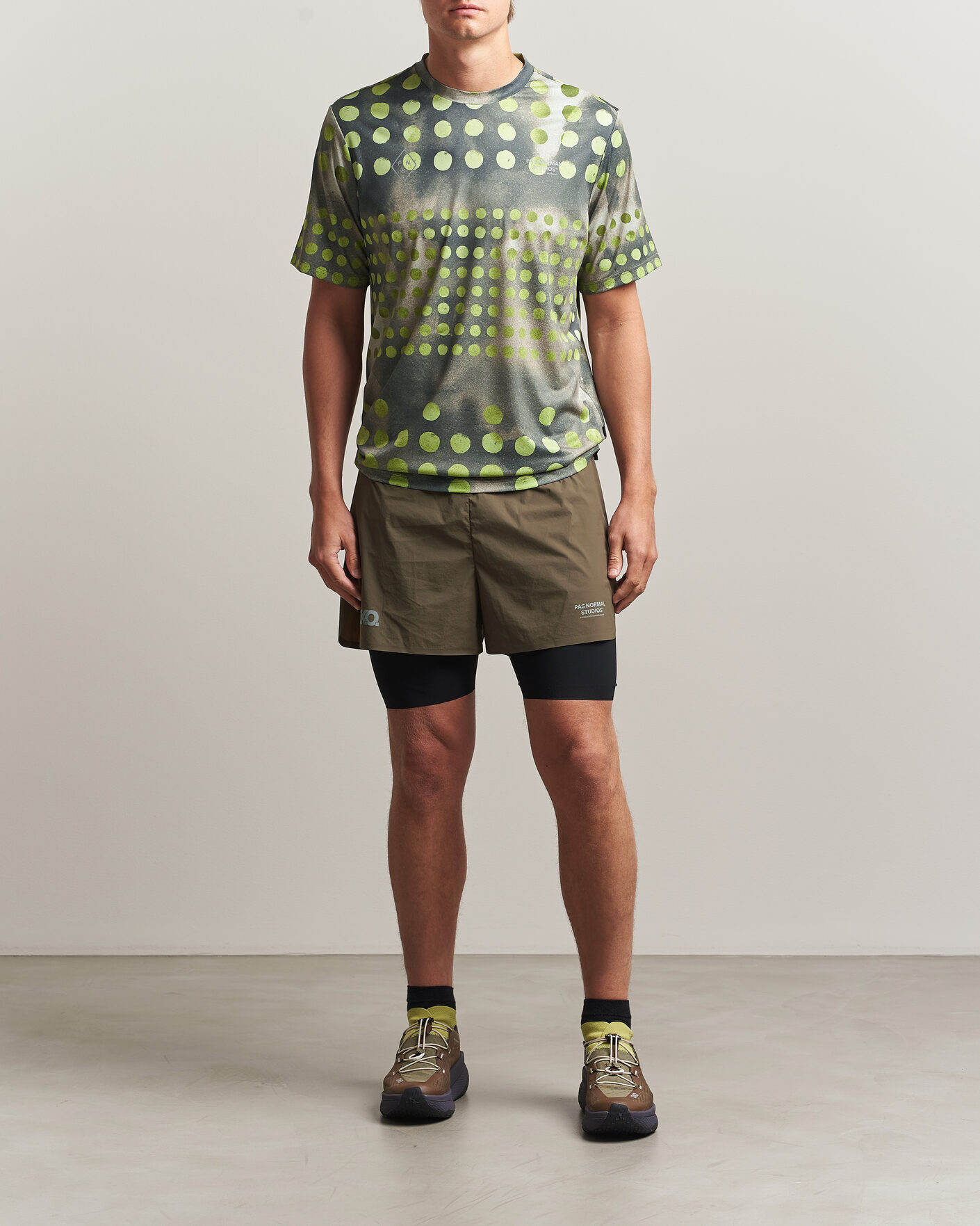 Mies | T-paidat | Pas Normal Studios | TKO Balance T-Shirt Moss Green
