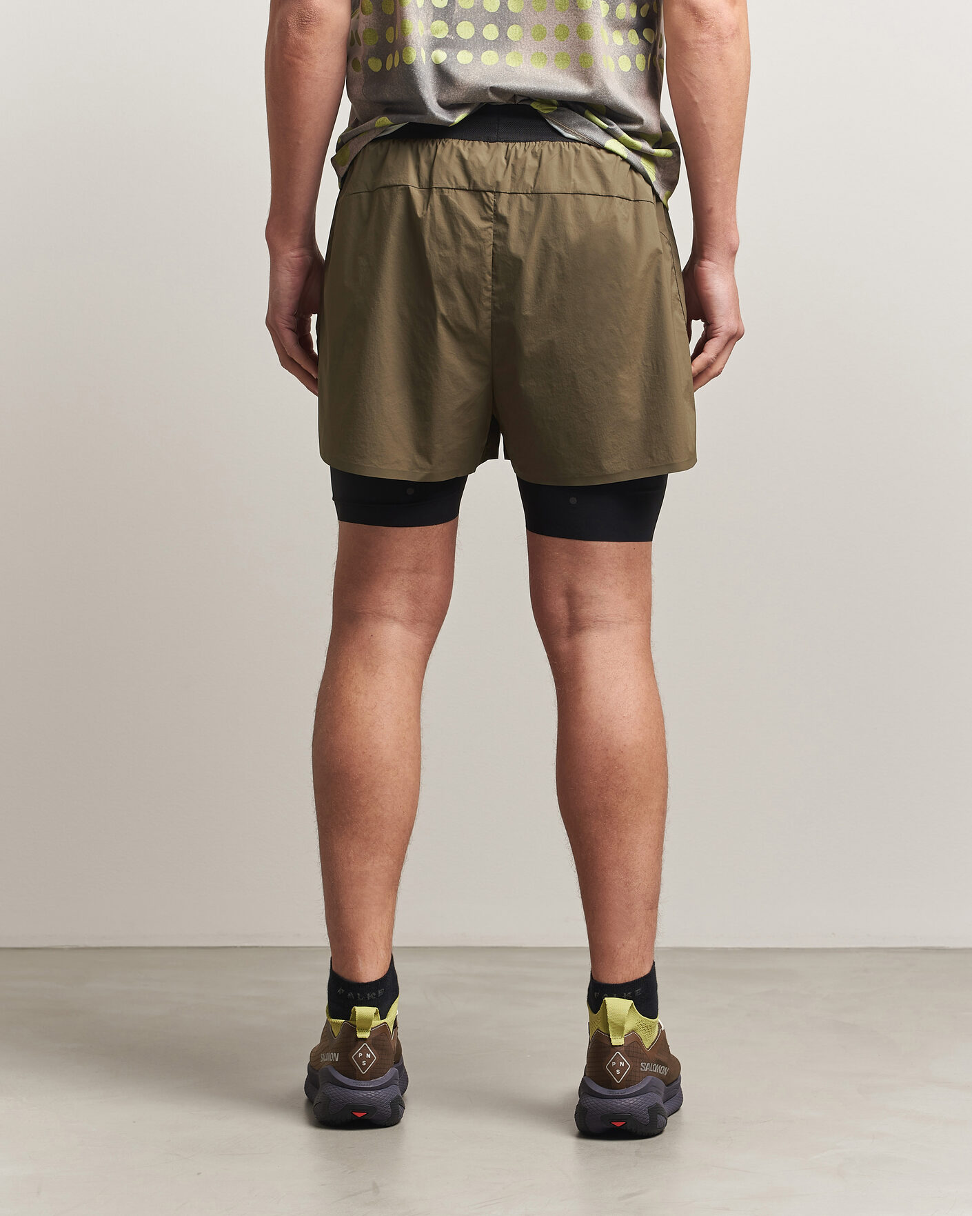 Mies | Shortsit | Pas Normal Studios | TKO Balance 2-in-1 Shorts Dark Stone