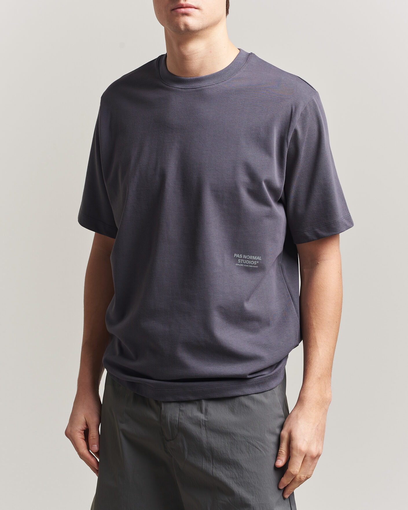 Mies | T-paidat | Pas Normal Studios | Off Race T-Shirt Steel
