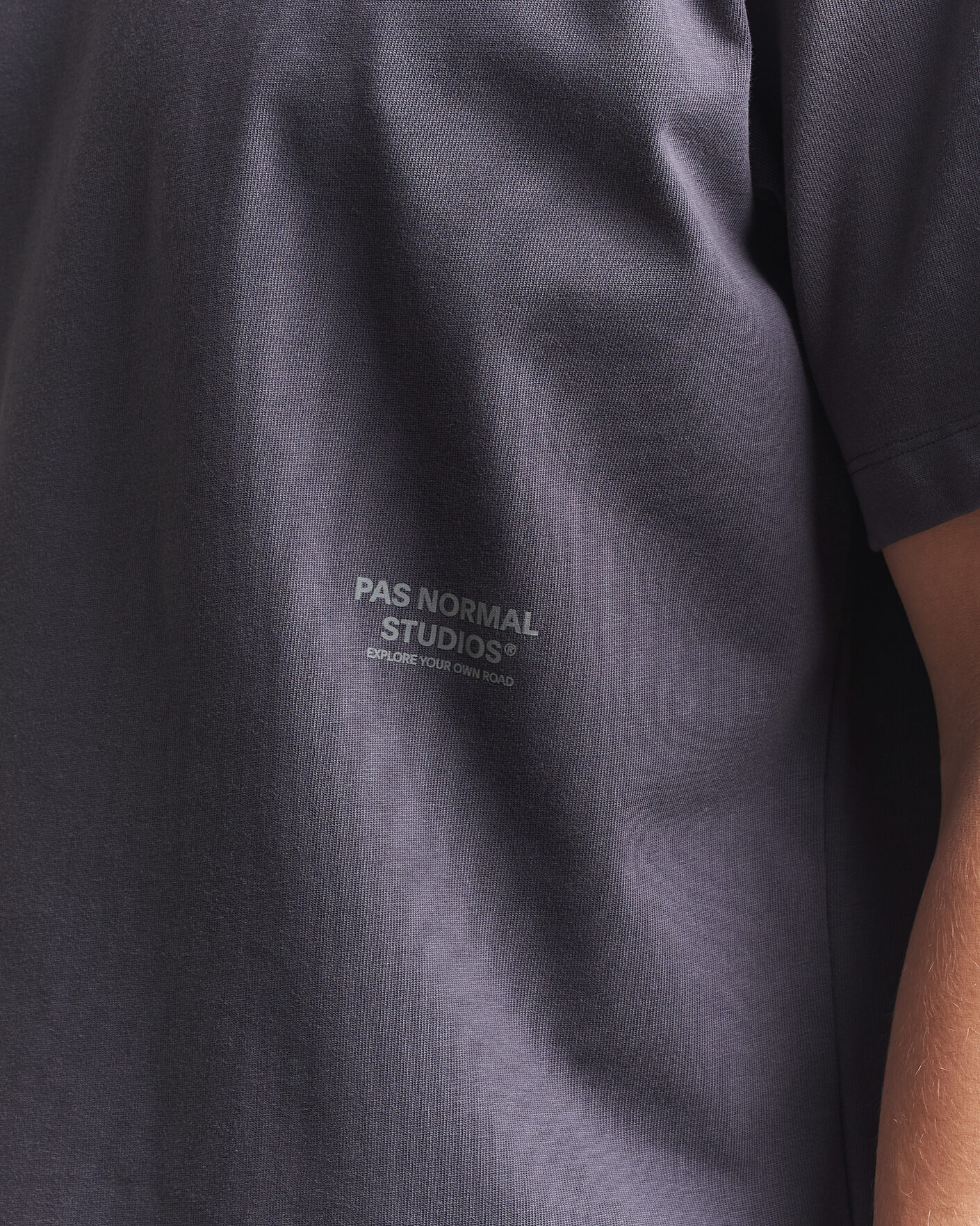Mies | T-paidat | Pas Normal Studios | Off Race T-Shirt Steel