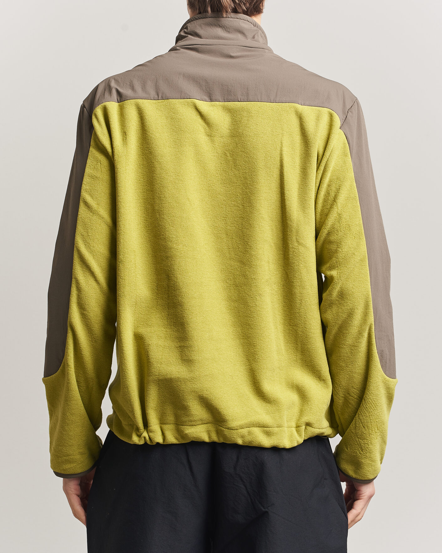 Mies | Takit | Pas Normal Studios | Off Race Light Fleece Half Zip Moss Green