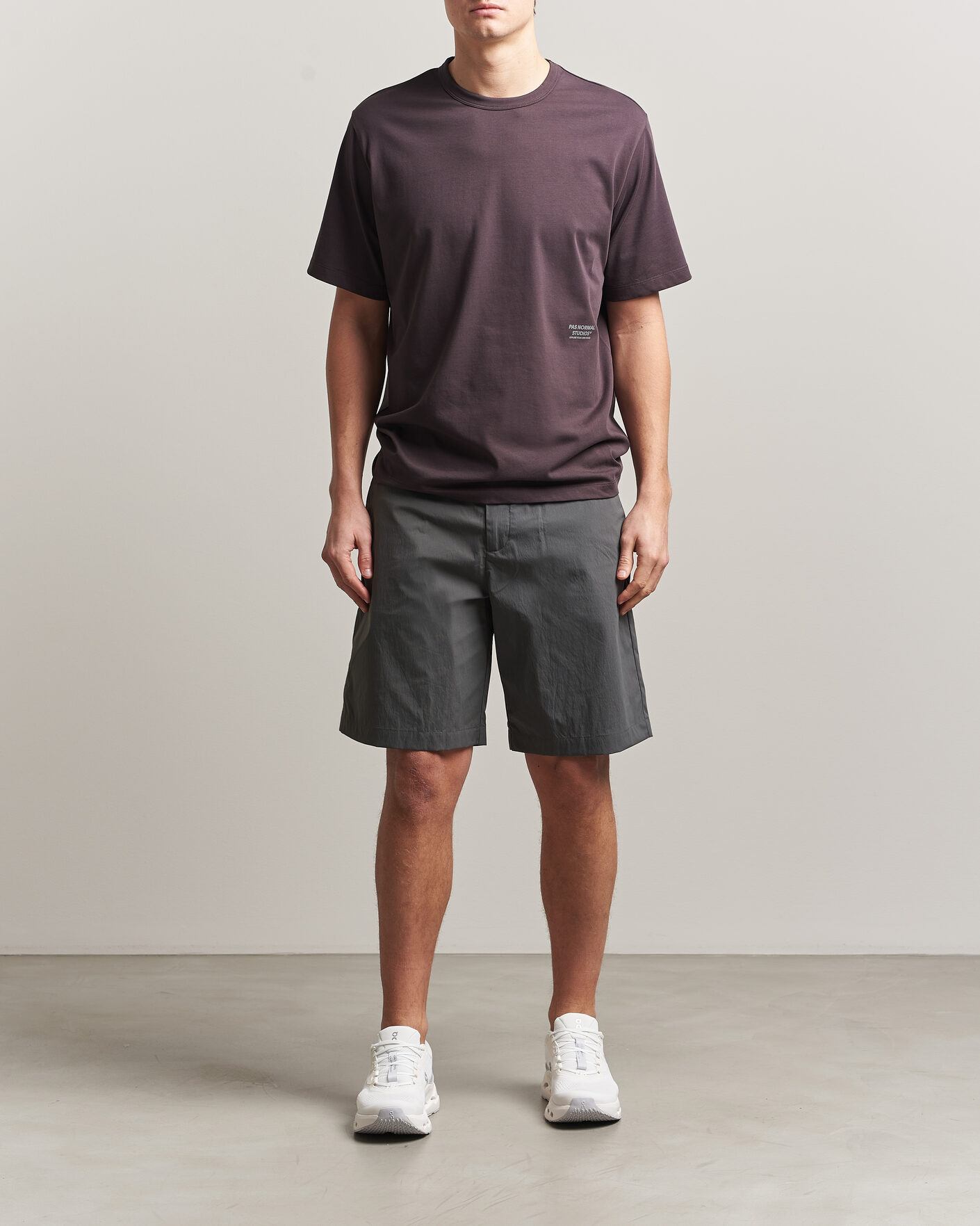 Mies | Shortsit | Pas Normal Studios | Off Race Light Tech Shorts Dark Grey