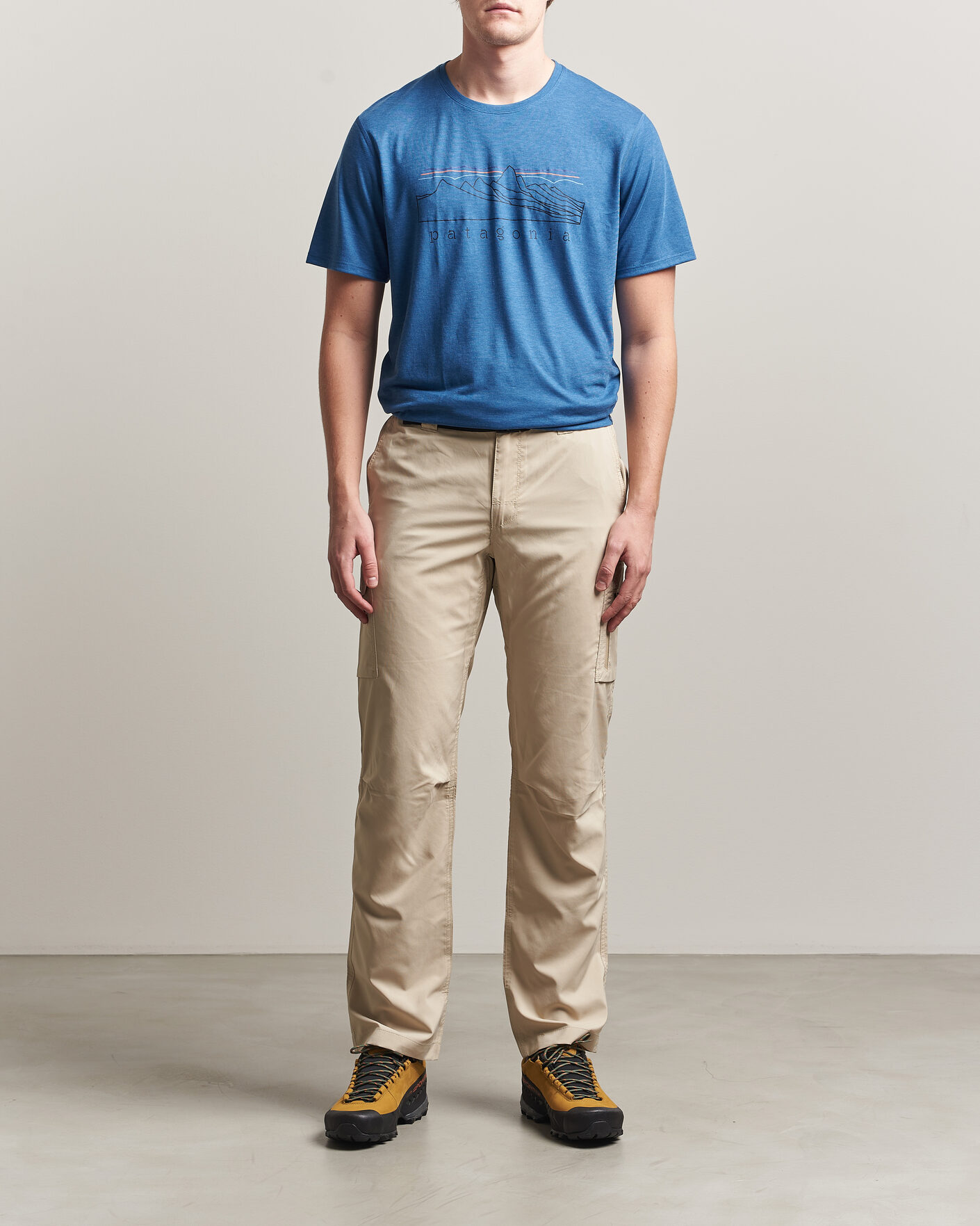 Mies | T-paidat | Patagonia | Cap Cool Trail T-Shirt Aquatic Blue
