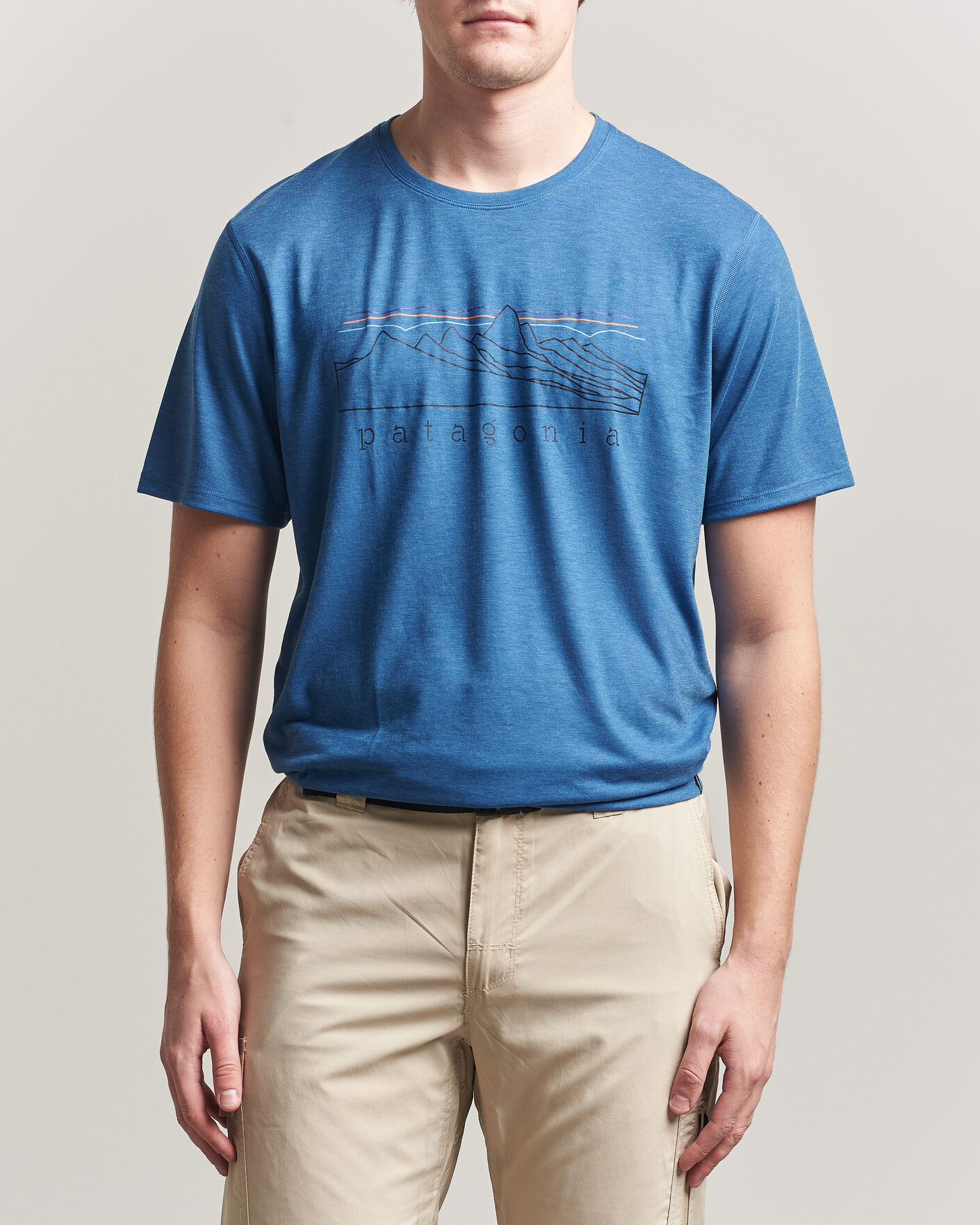 Mies | T-paidat | Patagonia | Cap Cool Trail T-Shirt Aquatic Blue