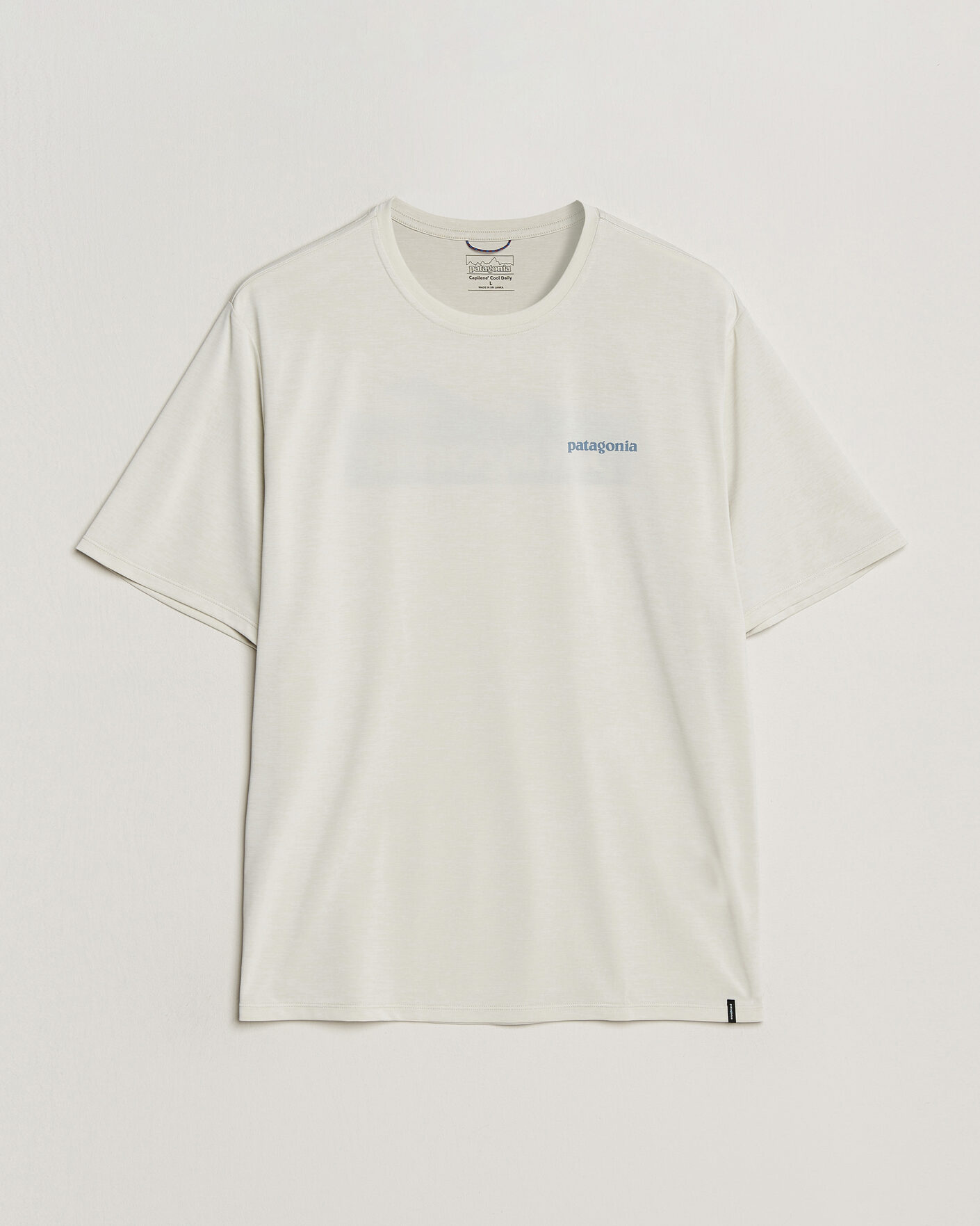 Mies | T-paidat | Patagonia | Cap Cool Daily Logo T-Shirt Dyno White