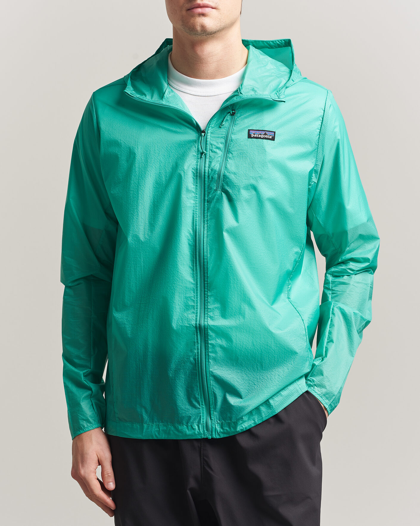 Mies | Takit | Patagonia | Houdini Running Jacket Aqua Stone