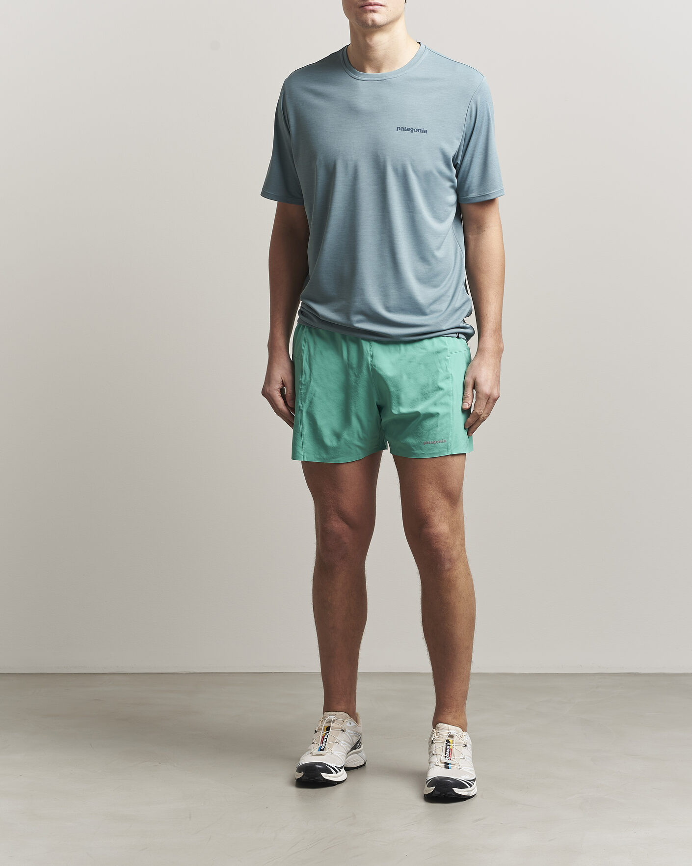 Mies | Shortsit | Patagonia | Strider Pro Running Shorts Aqua Stone