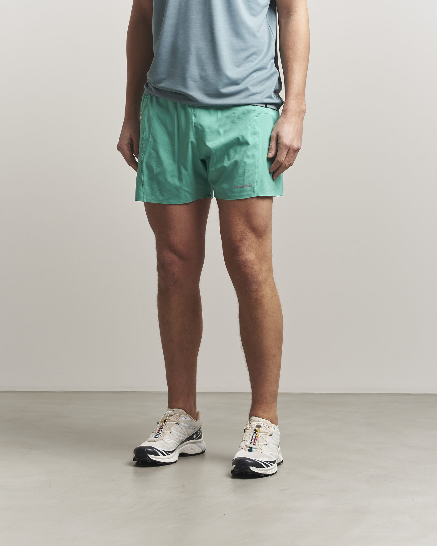 Mies | Shortsit | Patagonia | Strider Pro Running Shorts Aqua Stone