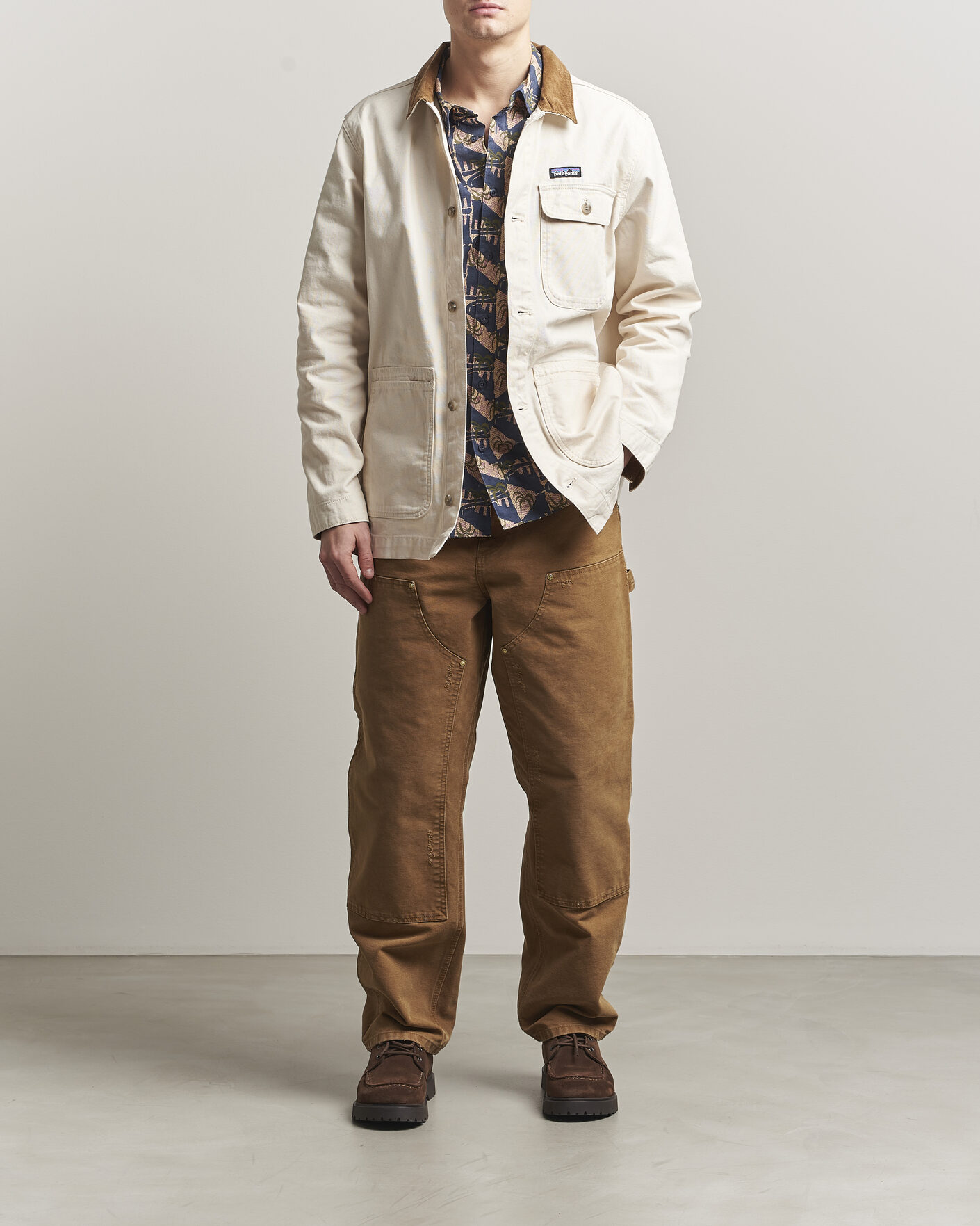 Mies | Takit | Patagonia | Point Reyes Cotton Canvas Jacket Undyed Natural