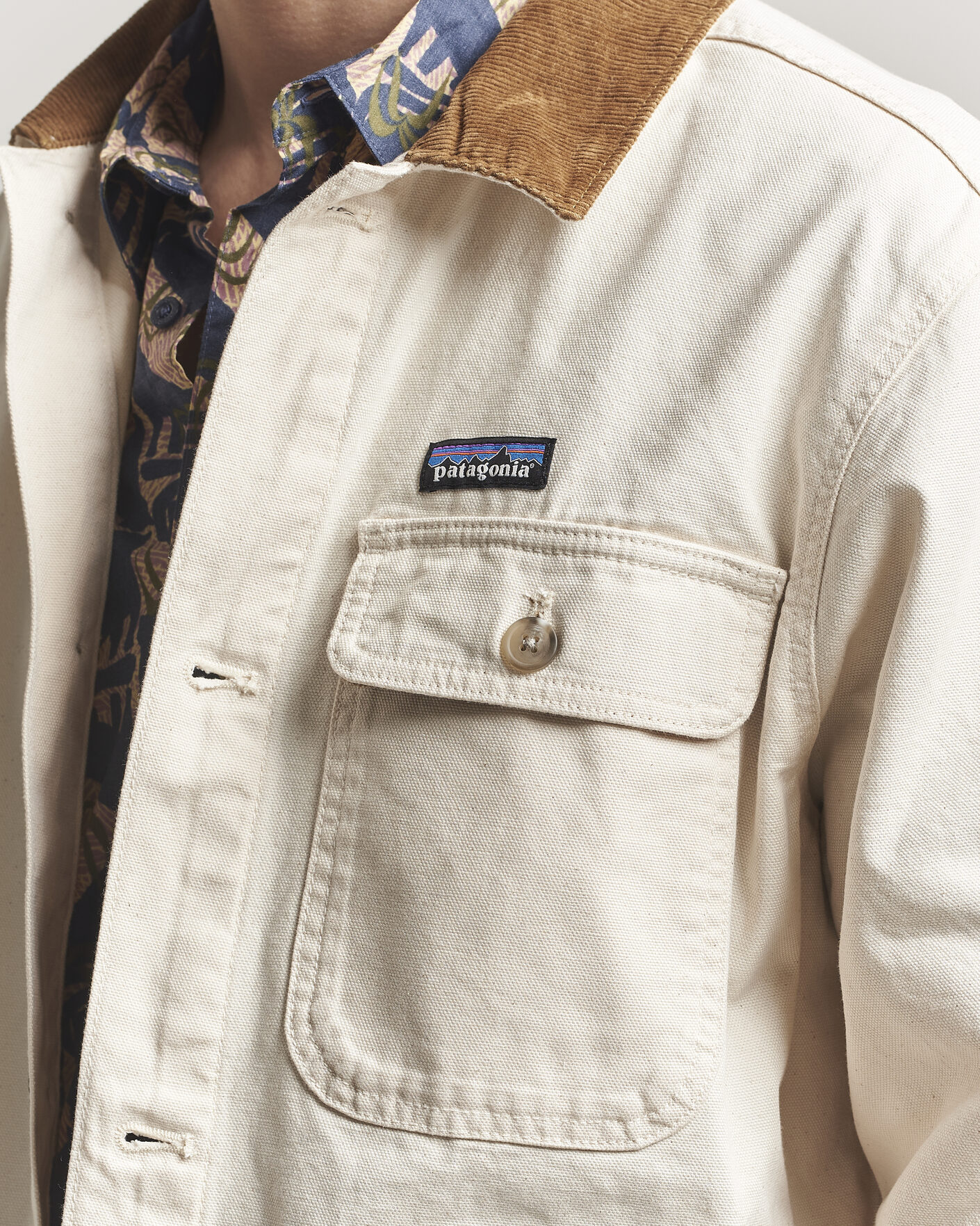 Mies | Takit | Patagonia | Point Reyes Cotton Canvas Jacket Undyed Natural