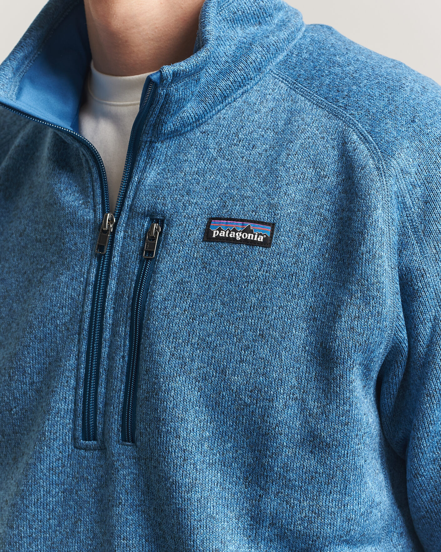 Mies | Puserot | Patagonia | Better Sweater Half Zip Fleece Jacket Aquatic Blue