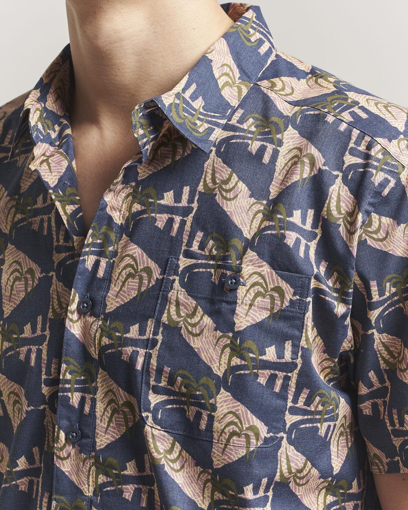 Mies | Kauluspaidat | Patagonia | Go To Short Sleeve Shirt Jaguar Geo