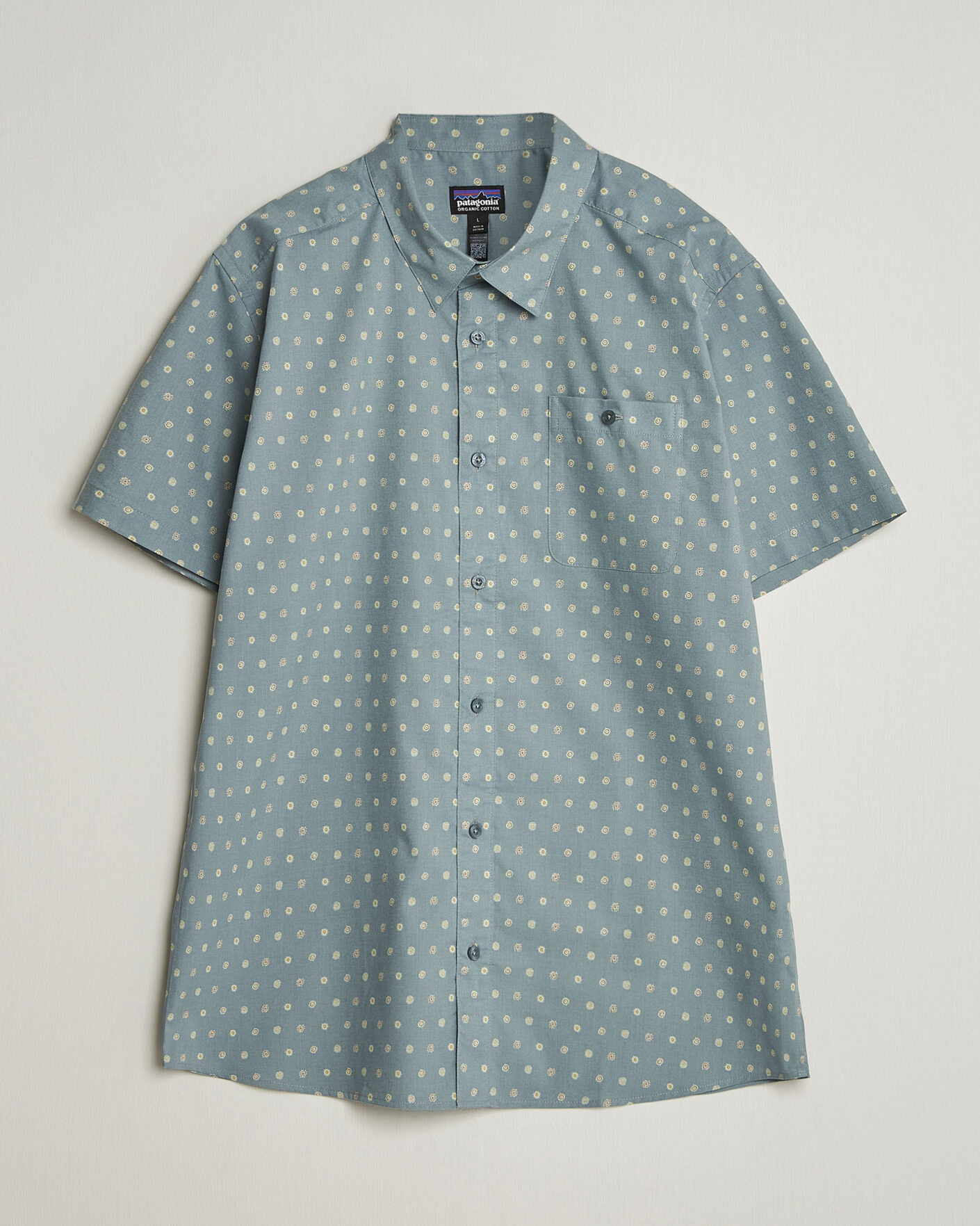 Mies | Kauluspaidat | Patagonia | Go To Short Sleeve Shirt Blue Sage