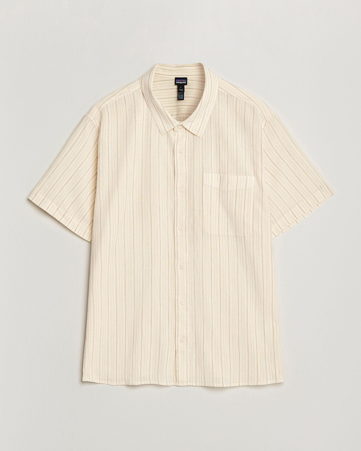 Mies | Kauluspaidat | Patagonia | AC Short Sleeve Shirt Natural
