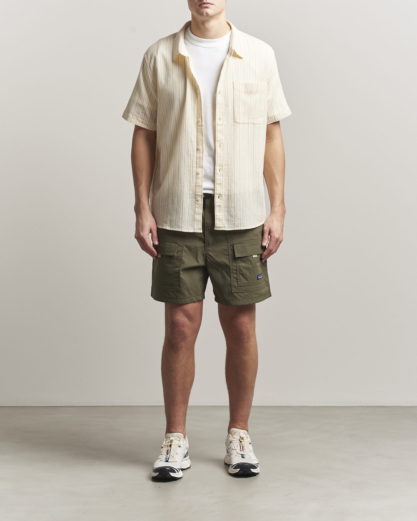 Mies | Kauluspaidat | Patagonia | AC Short Sleeve Shirt Natural