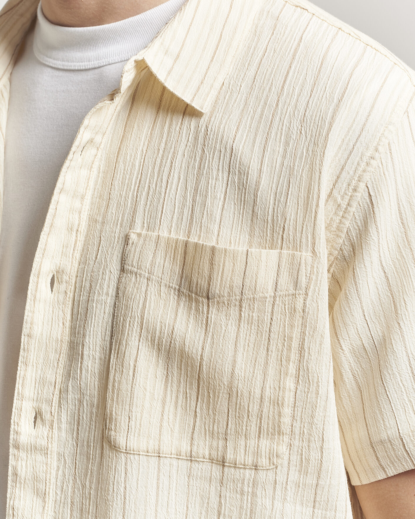 Mies | Kauluspaidat | Patagonia | AC Short Sleeve Shirt Natural