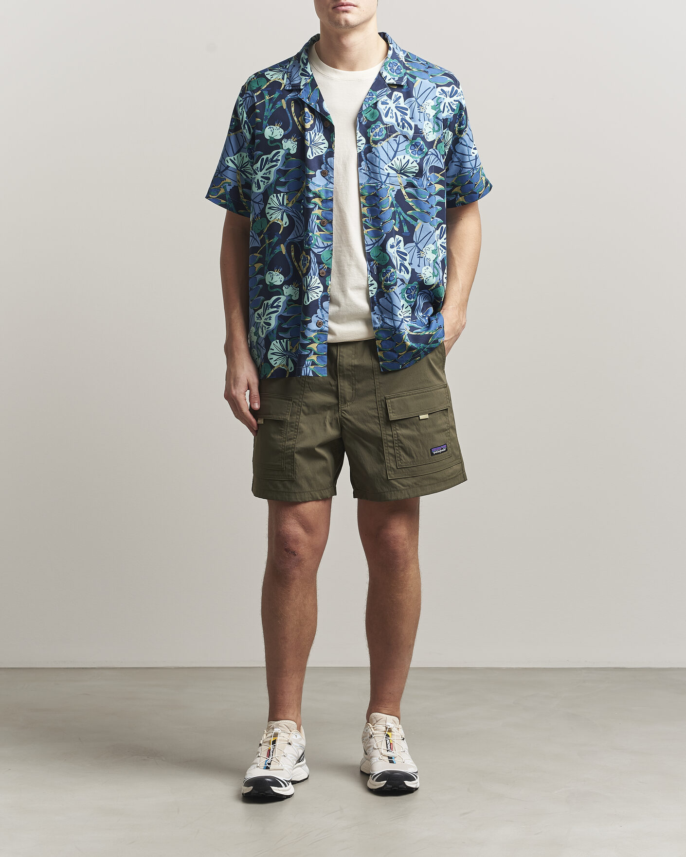 Mies | Kauluspaidat | Patagonia | Tidal Threads Short Sleeve Shirt New Navy