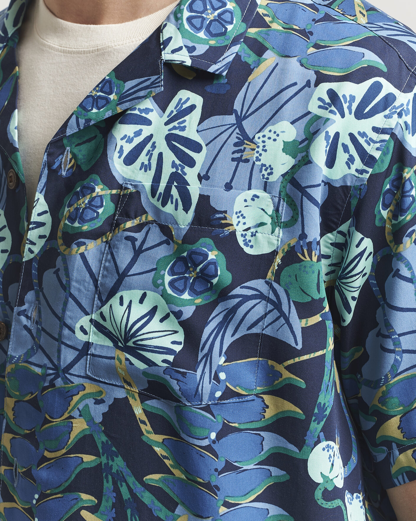 Mies | Kauluspaidat | Patagonia | Tidal Threads Short Sleeve Shirt New Navy