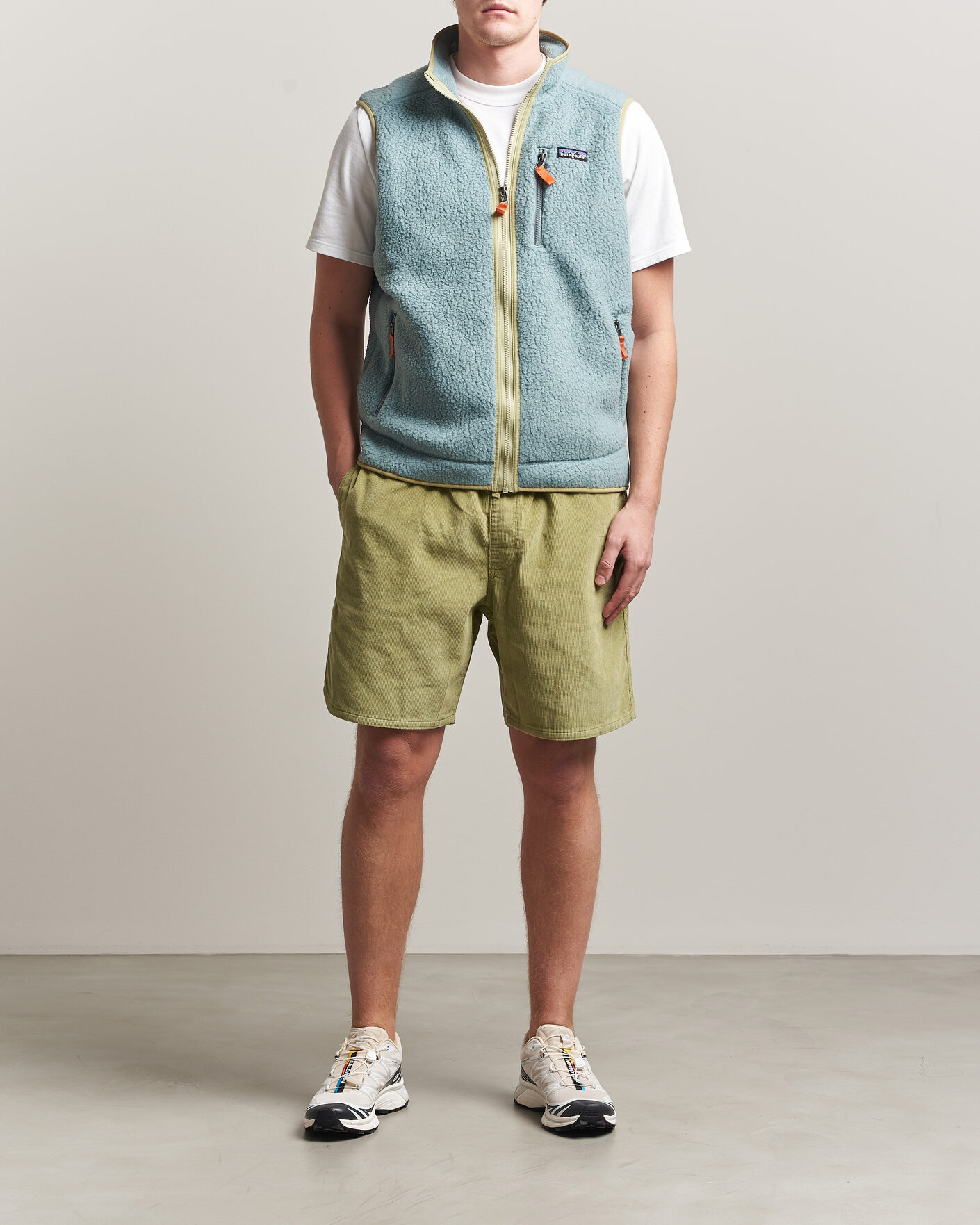 Mies | Shortsit | Patagonia | Corduroy Volley Shorts Green