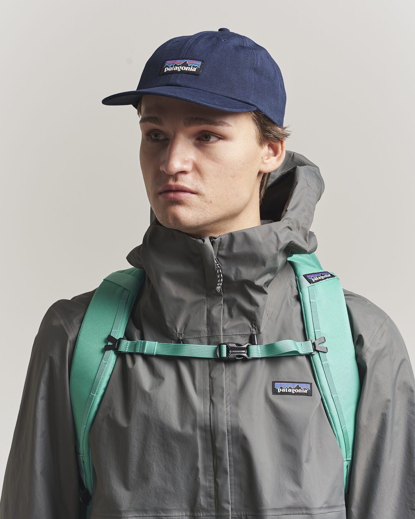 Mies | Päähineet | Patagonia | P-6 Label Trad Cap New Navy