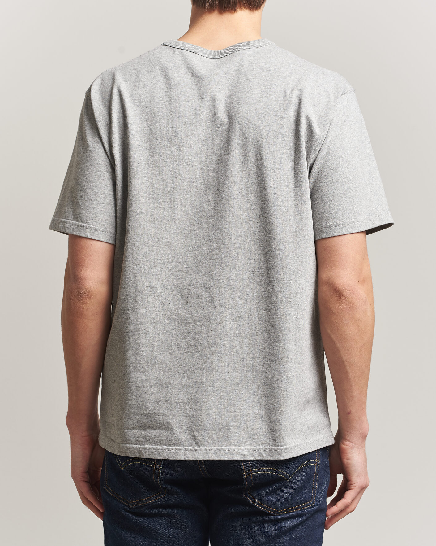 Mies | T-paidat | Pendleton | Heavyweight P Tee Ash Heather Grey