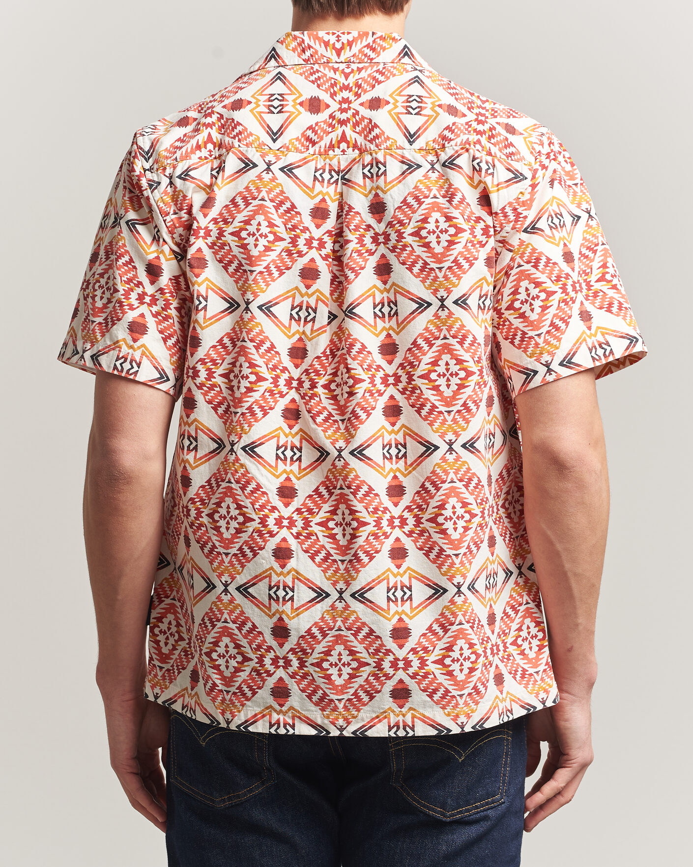 Mies | Kauluspaidat | Pendleton | Camp Shirt Thunder Earthquake/Cream