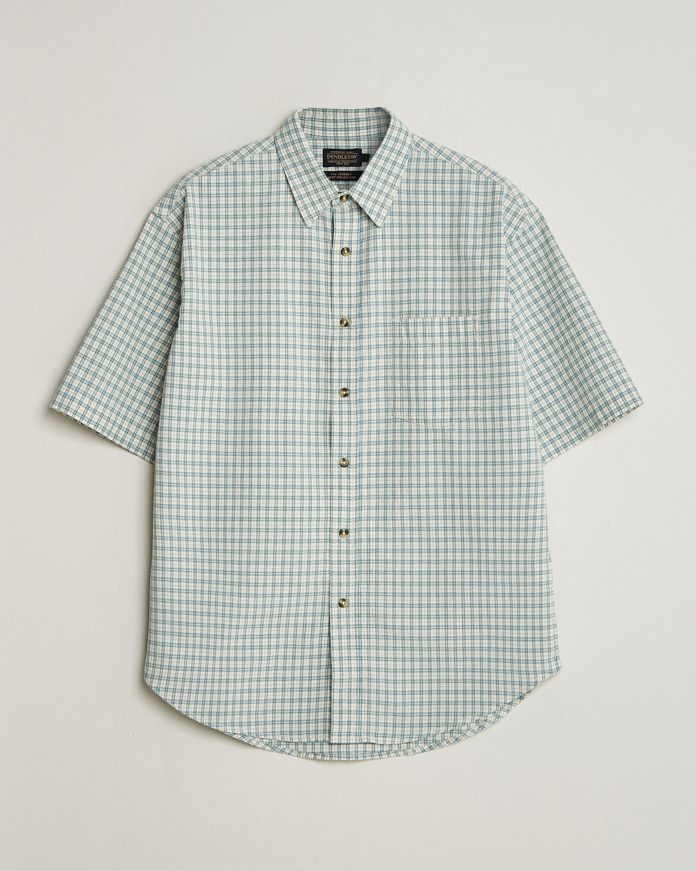 Mies | Kauluspaidat | Pendleton | Short Sleeve Shirt Summer Tartan
