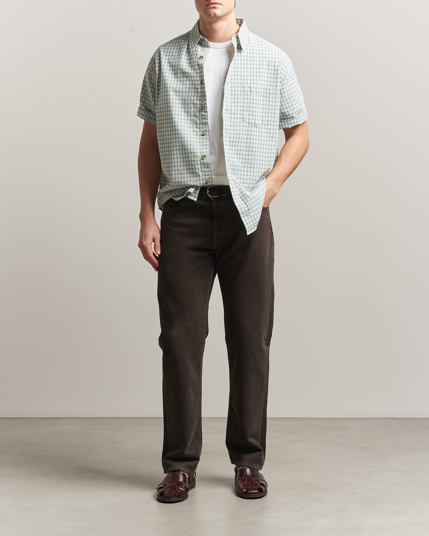 Mies | Kauluspaidat | Pendleton | Short Sleeve Shirt Summer Tartan