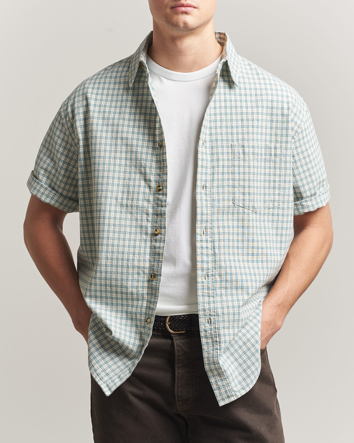 Mies | Kauluspaidat | Pendleton | Short Sleeve Shirt Summer Tartan