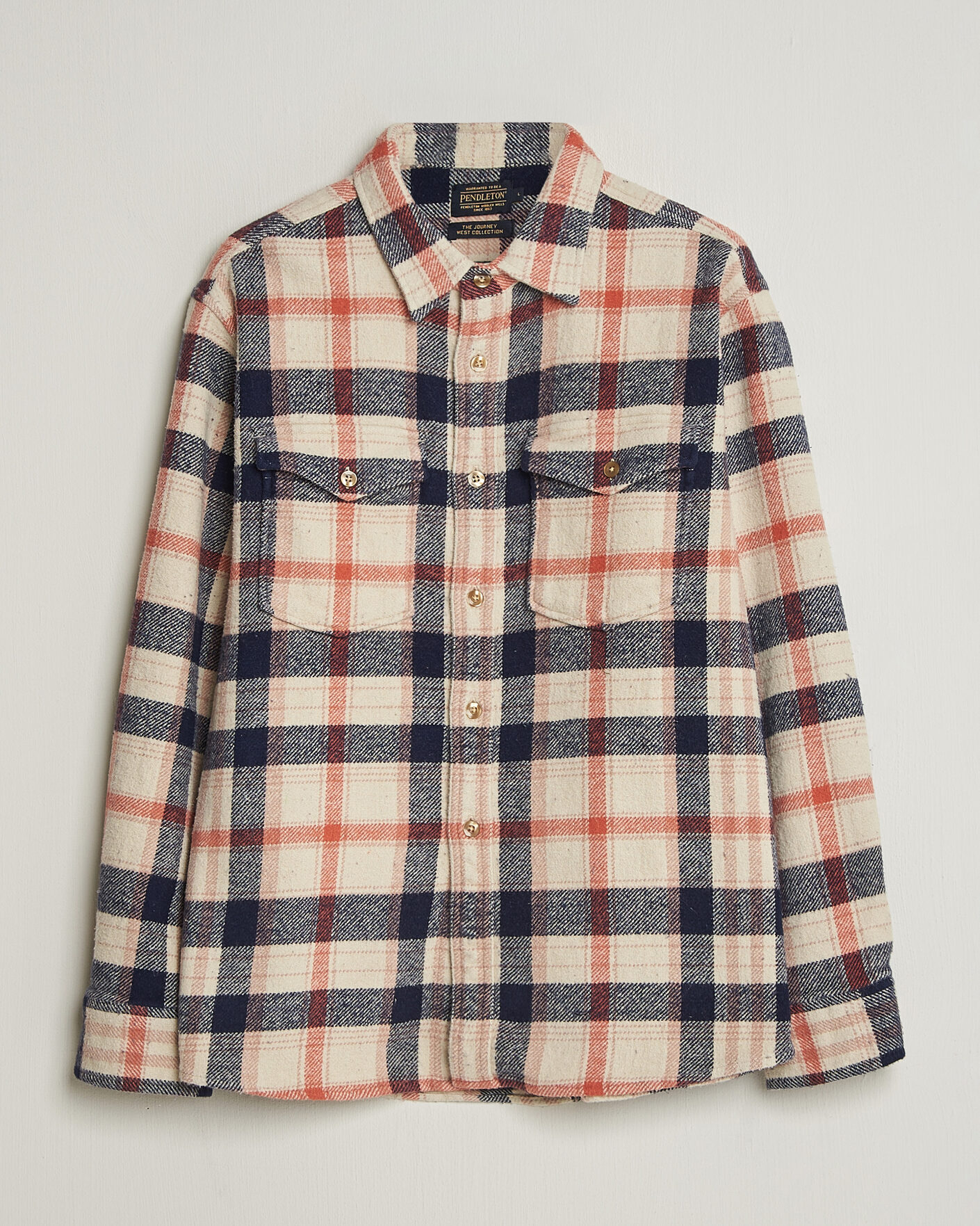 Mies | Kauluspaidat | Pendleton | Big Pocket Shirt Silver Lining