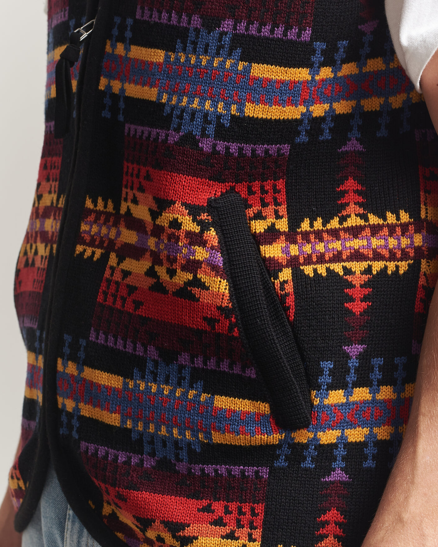 Mies | Puserot | Pendleton | Jacquard Vest Black